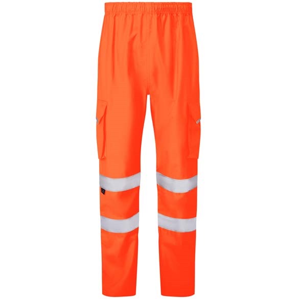 LEO WORKWEAR APPLEDORE Cargo Style Reflective Overtrouser