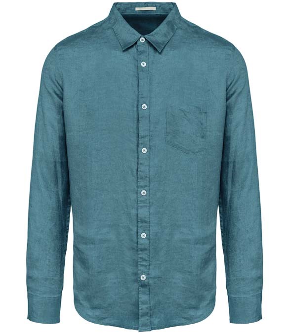 Native Spirit Long Sleeve Linen Shirt