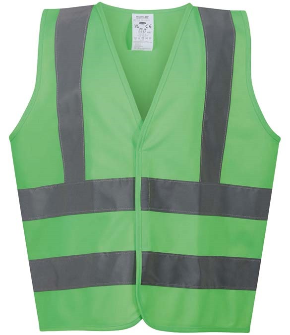 Regatta High Visibility Kids Hi-Vis Vest