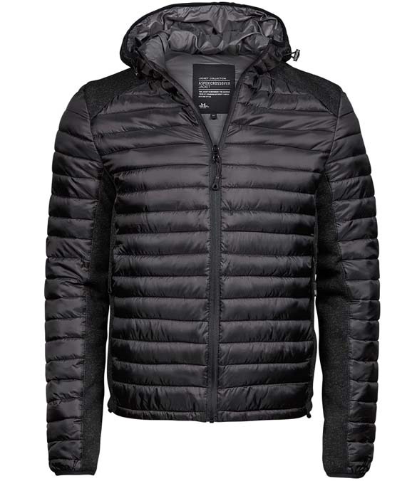 Tee Jays Crossover Hooded Padded Outdoor Jacket